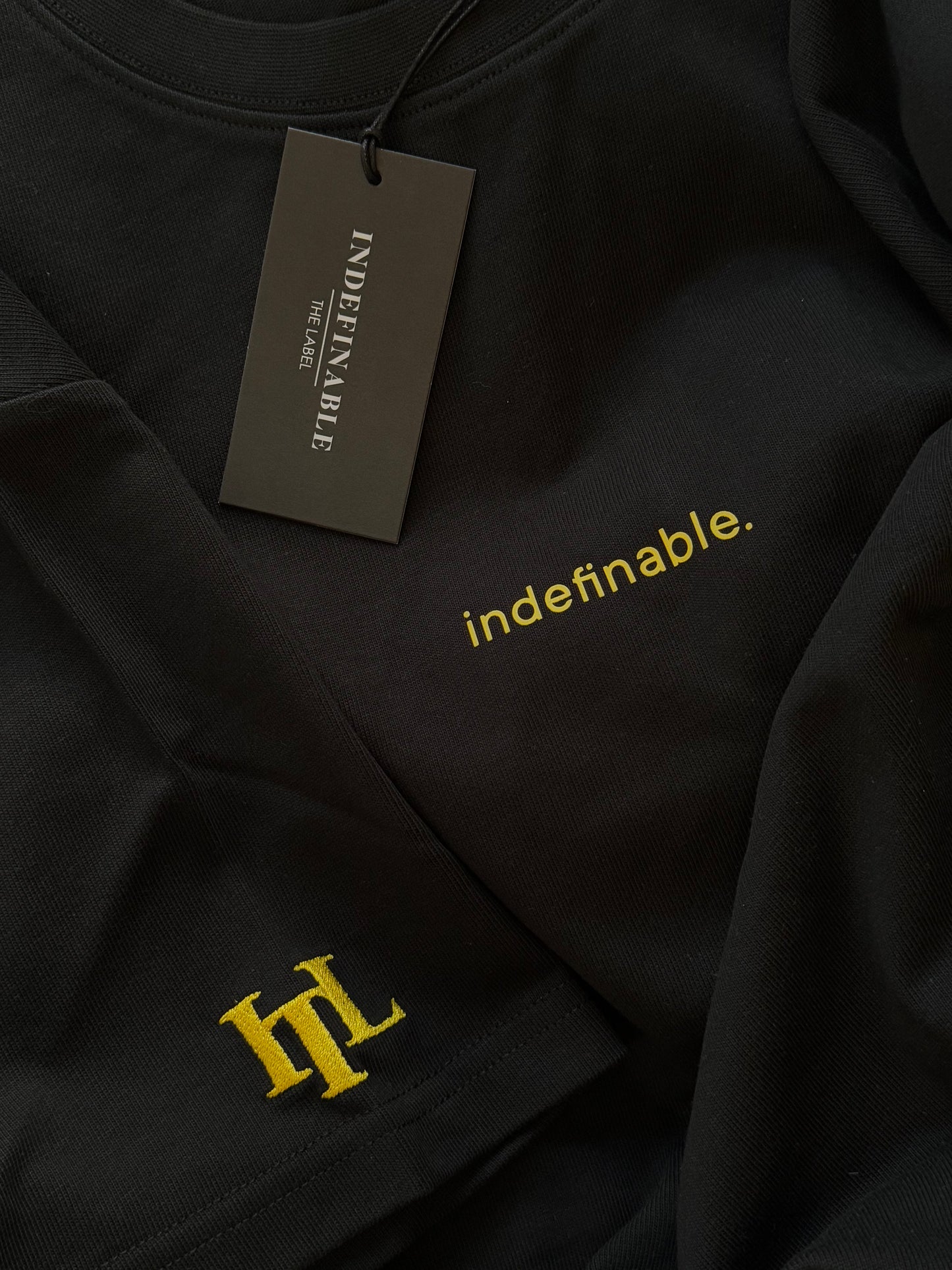 Vitality Oversized-T | Jet Black