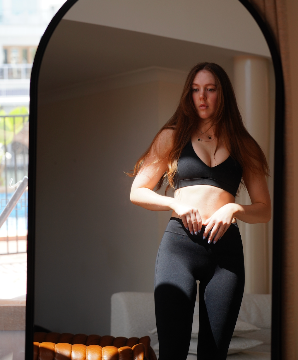 Power Sports Bra | Jet Black