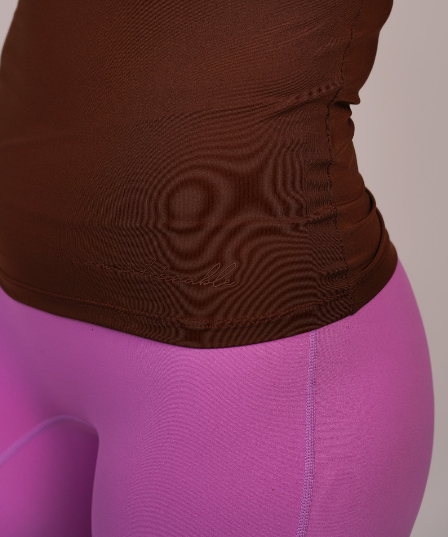 Balance Fitted-T | Cocoa Brown