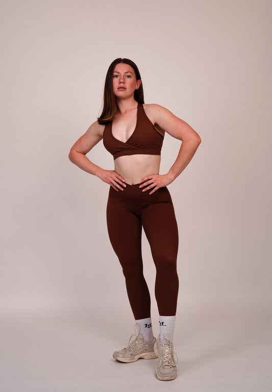 Momentum Leggings | Cocoa Brown