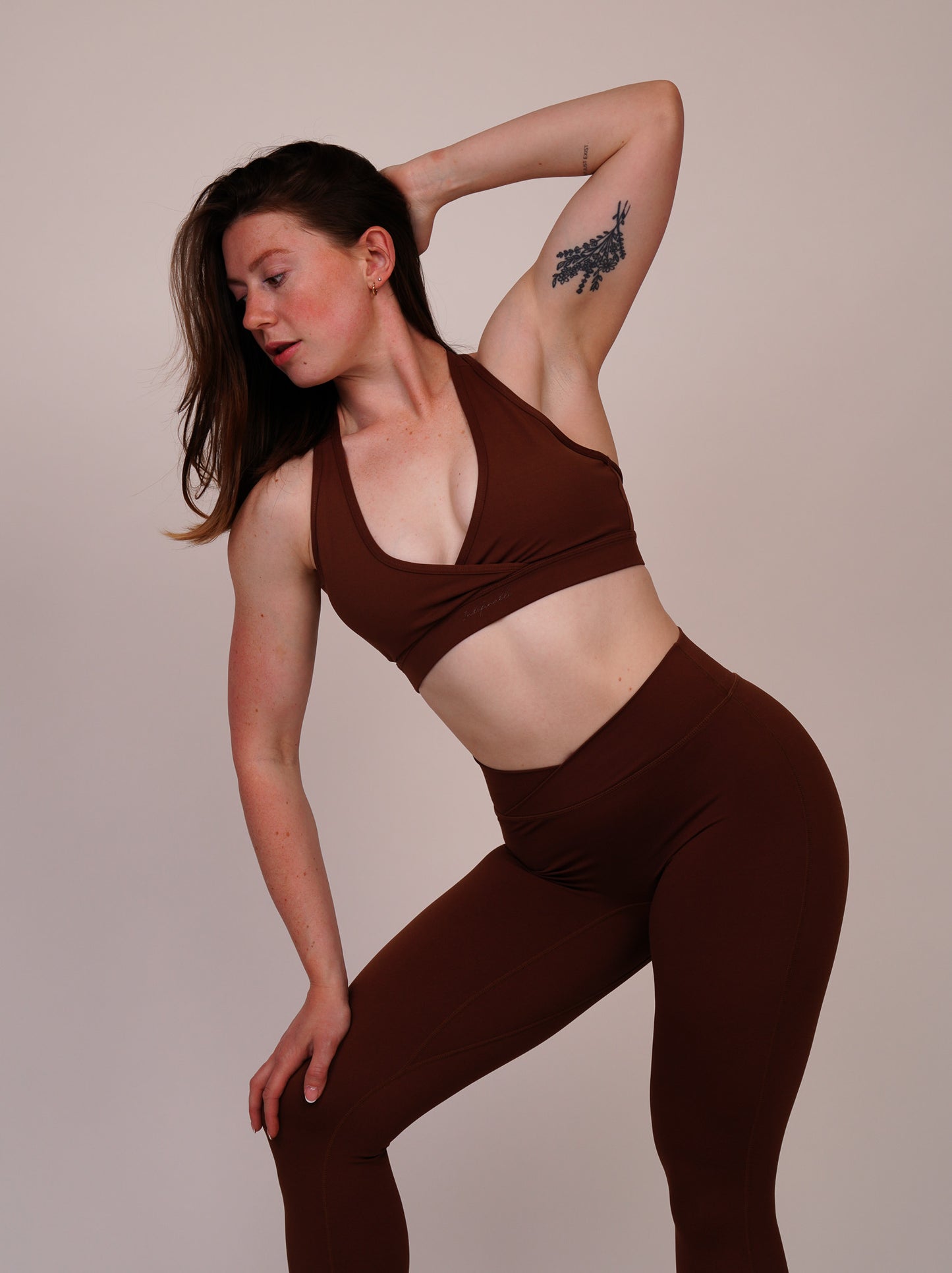 Momentum Sports Bra | Cocoa Brown