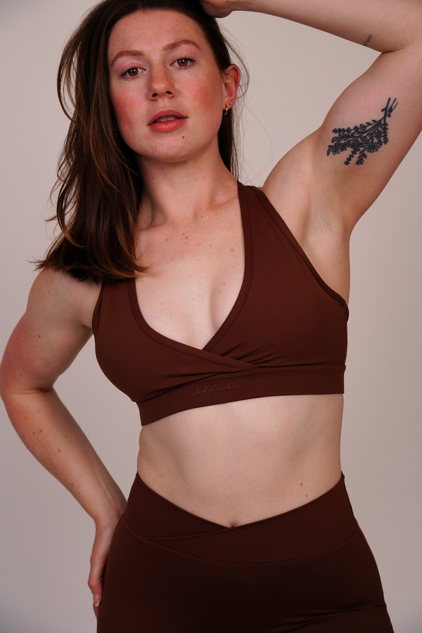 Momentum Sports Bra | Cocoa Brown